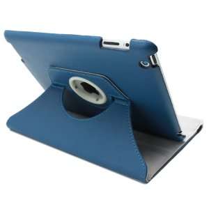 Fosmon 360 Degree Revolving Case with Multi Angle Stand for iPad 2 
