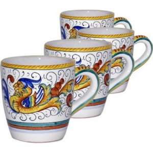    RAFFAELLESCO 4 Pcs Mug Set [#019/SET4 RAF]