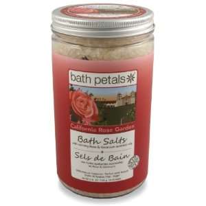     California Rose Garden Bath Salts, 40 OZ / 1113 g e 10 15 baths