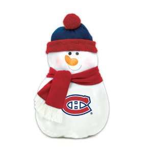  Montreal Canadians Plush Snowman Pillow: Home & Kitchen
