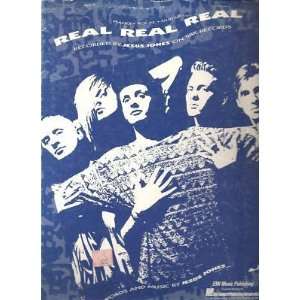  Sheet Music Real Real Rea Jesus Jones 129 
