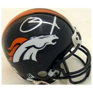  D.J. Williams (Denver Broncos) Football Mini Helmet 