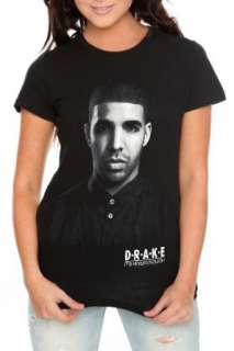  Drake Face Girls T Shirt: Clothing