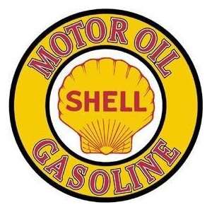  Shell Gass & Oil Tin Sign: Automotive