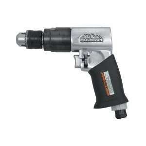  AIR DRILL REVERSIBLE 3/8 INCH W/RUBBER HANDLE GRIP 