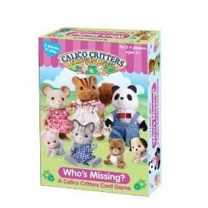  Whos Missing? A Calico Critter Game: Toys & Games