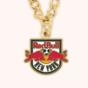  RED BULL NEW YORK OFFICIAL 18 MLS NECKLACE: Sports 