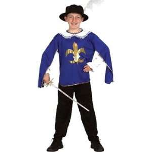  Just For Fun Musketeer Fancy Dress Costume (child size 