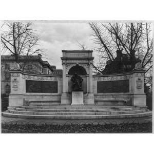   ,Scott Circle,memorials,structures,Washington DC,1920