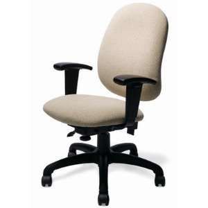  Cabo Low Back Office Chair with Bronze Package Fabric 