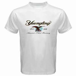  Yuengling Beer Logo New White T Shirt Size  2XL 