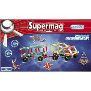  240pc Magnetic Wheels Multicolor Set: Toys & Games
