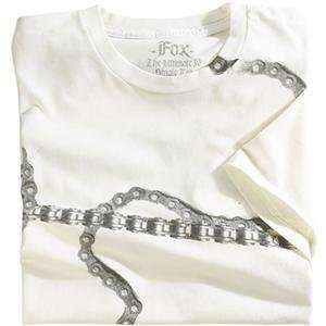  Fox Racing Youth Chain Gang T Shirt   Youth Small/White 
