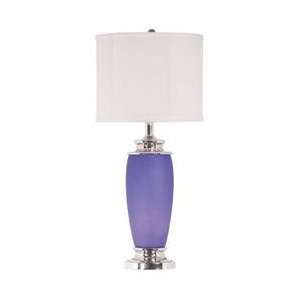  Hunter Lighting 30380 BLU Blue Charisma Table Lamps: Home 