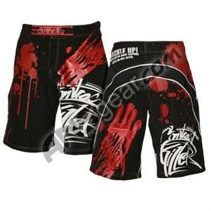  Hybrid Contract Killer Stained Shorts   Black Sports 