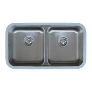  Karran Undermount Stainless Sinks: Equal Double Bowl: Home 
