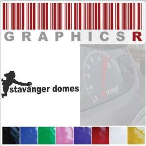  Sticker Decal Graphic   Rock Climber Stavanger Domes Guide 