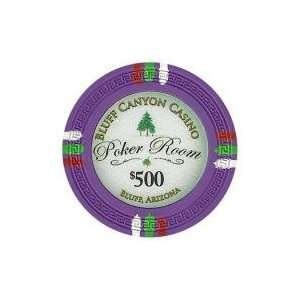  13.5 Gram Claysmith Gaming   Bluff Canyon Collection $500 
