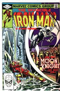 IRON MAN #161 Dennis ONeil Moon Knight 9.4  