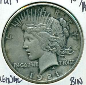 1921 P Peace Silver Dollar   XF+/AU   ORIGINAL  