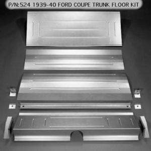 Ford Coupe Trunk Floor Kit 39 40 1939 1940  