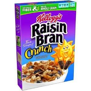  Raisin Bran Crunch Cereal, 18.2 oz, 4 ct (Quantity of 3 