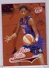 TINA THOMPSON 2004 WNBA FLEER ULTRA SS AUTO SIGNED CARD  