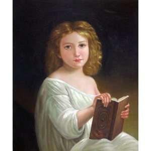  The Story Book by William Adolphe Bouguereau: Home 