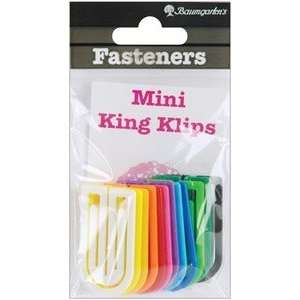  Mini King Klips 2 12/Pkg Assorted Colors: Home & Kitchen
