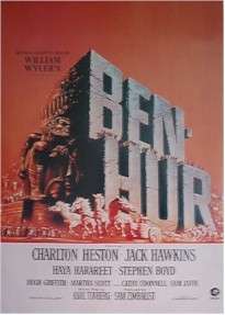 MOVIE POSTER ~ BEN HUR (Charlton Heston)  