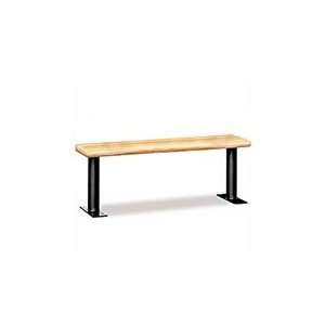  Wood Locker Bench 84 Inches Wide 