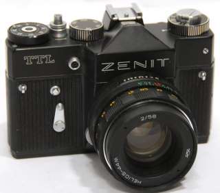 ZENIT TTL SLR Camera MMZ Helios 44M #79007770 EARLY TYPE RARE  