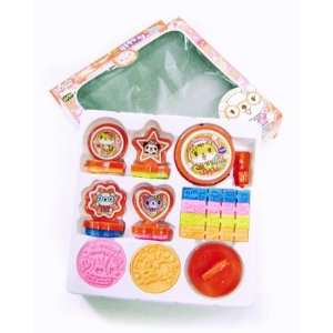  Japanese Fun: Cute Friends Red Stamp Set: Toys & Games