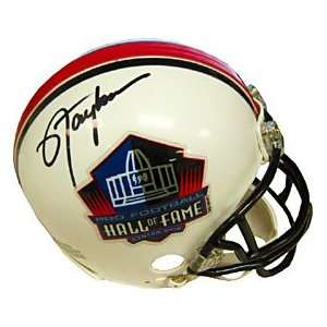   Taylor Autographed/ Signed Hall of Fame Mini Helmet: Sports & Outdoors
