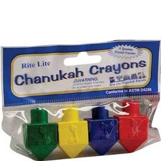 Dreidel Crayons 4ct by RITE LITE