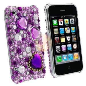  Clip on Case for Apple iPhone 3G / iPhone 3GS, Purple 