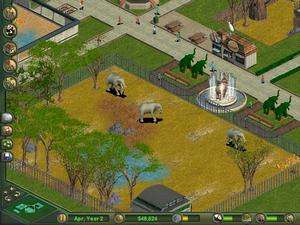 Zoo Tycoon + Bonus CD PC build exhibits simulation game  
