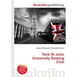  York St John University Rowing Club: Ronald Cohn Jesse 