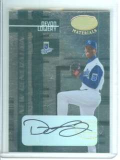 Devon Lowery 2005 Leaf Certified Autograph #210/499  