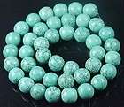 10mm Spider Web Blue Turquoise Round Beads 16  