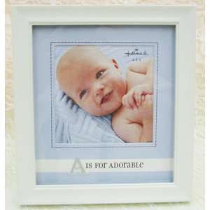   Baby FRG7029 Baby Boy A is For Adorable 4 X 4 Frame: Everything Else