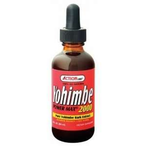  Action Labs Yohimbe Power Max 2000 2oz: Health & Personal 