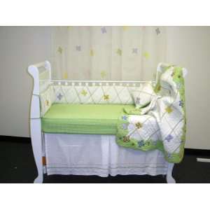  Ana Bumper, Pillow, and Bed Skirt Set: Home & Kitchen