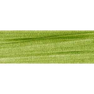  YLI 4mm Silk Ribbon For Embroidery Fitigue Green By The 