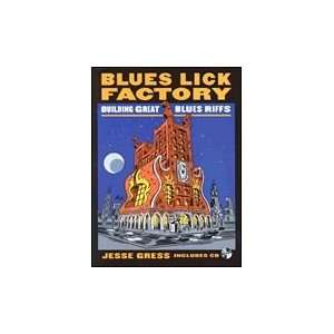 Blues Lick Factory Softcover with Disk 