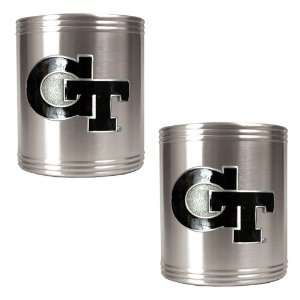  BSS   Georgia Tech Yellowjackets NCAA 2pc Stainless Can 