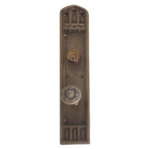 Brass Accents D04 K584PQ 486 Aged Brass Oxford Double Cylinder Entry 