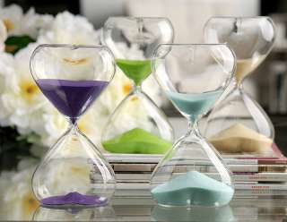 office orchid color sand 30 minute hourglass timer merchandise display