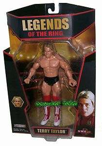 WRESTLING TNA LEGENDS OF THE RING SERIES TERRY TAYLOR JAKKS PACIFIC 