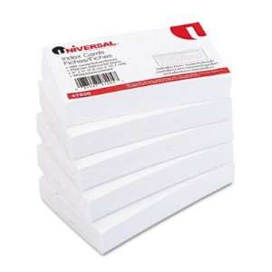  Universal Unruled Index Cards UNV47205: Office Products